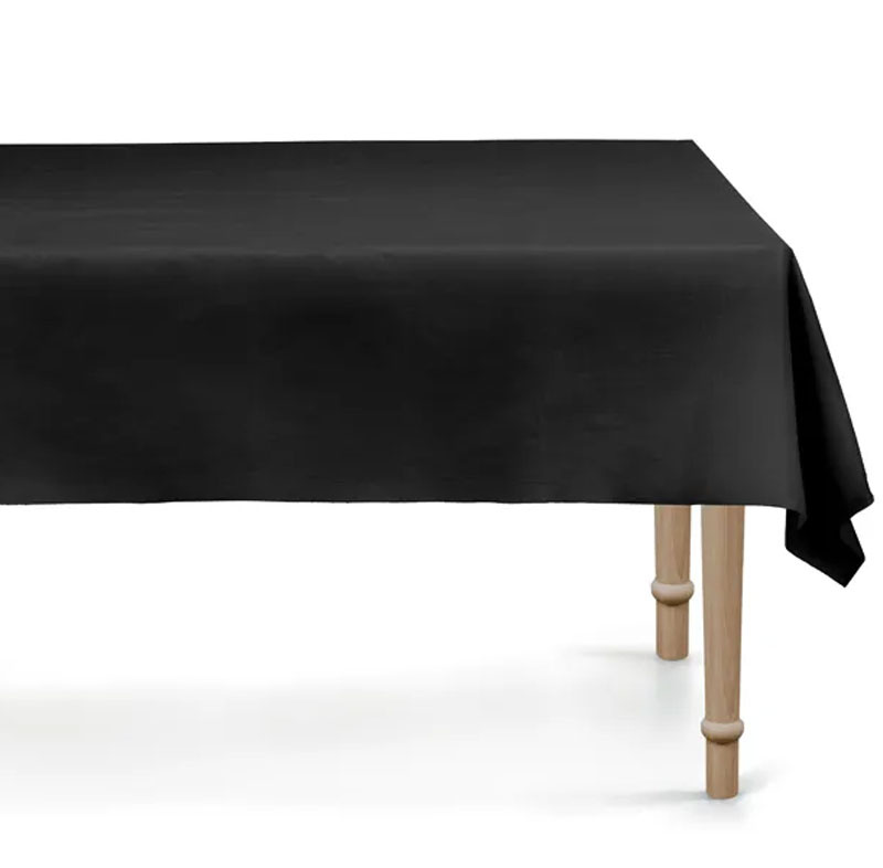 Bordsduk svart 137x183 cm.