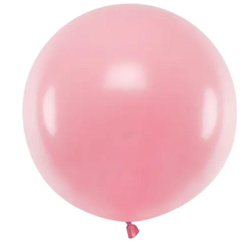 Jätteballong Rosa 60cm 