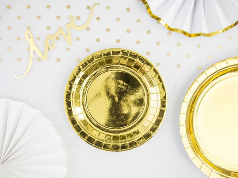 Löpare med guldprickar 