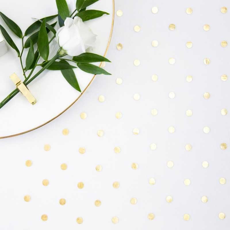 Löpare med guldprickar 