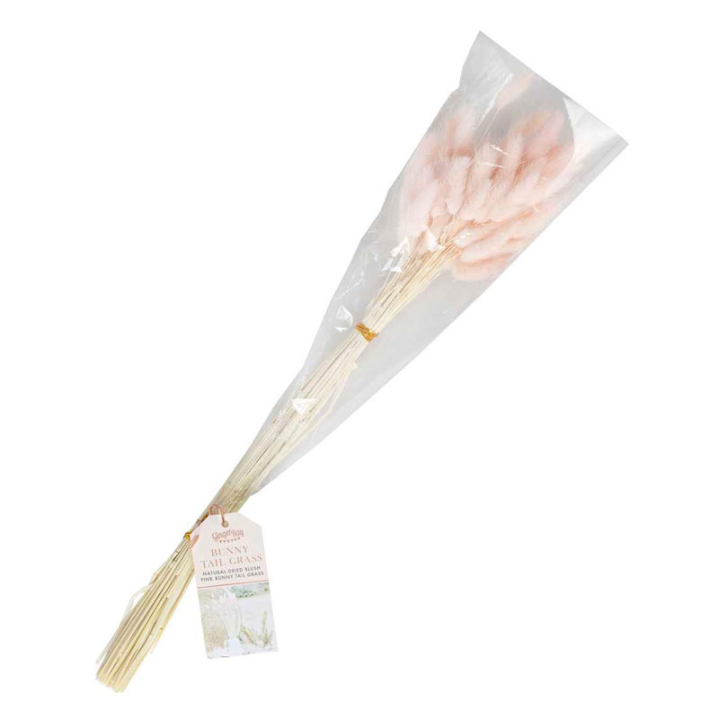 Torkade Bunny Tails Rosa