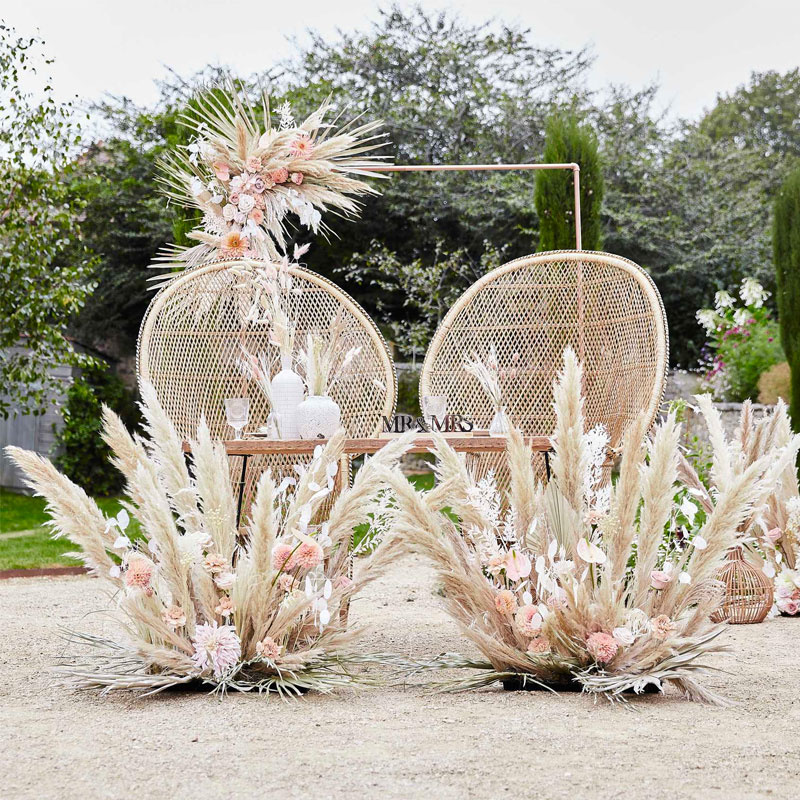 Torkade Bunny Tails Rosa