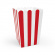 Popcornskål Röd & Vit Popcornskål Röd & Vit