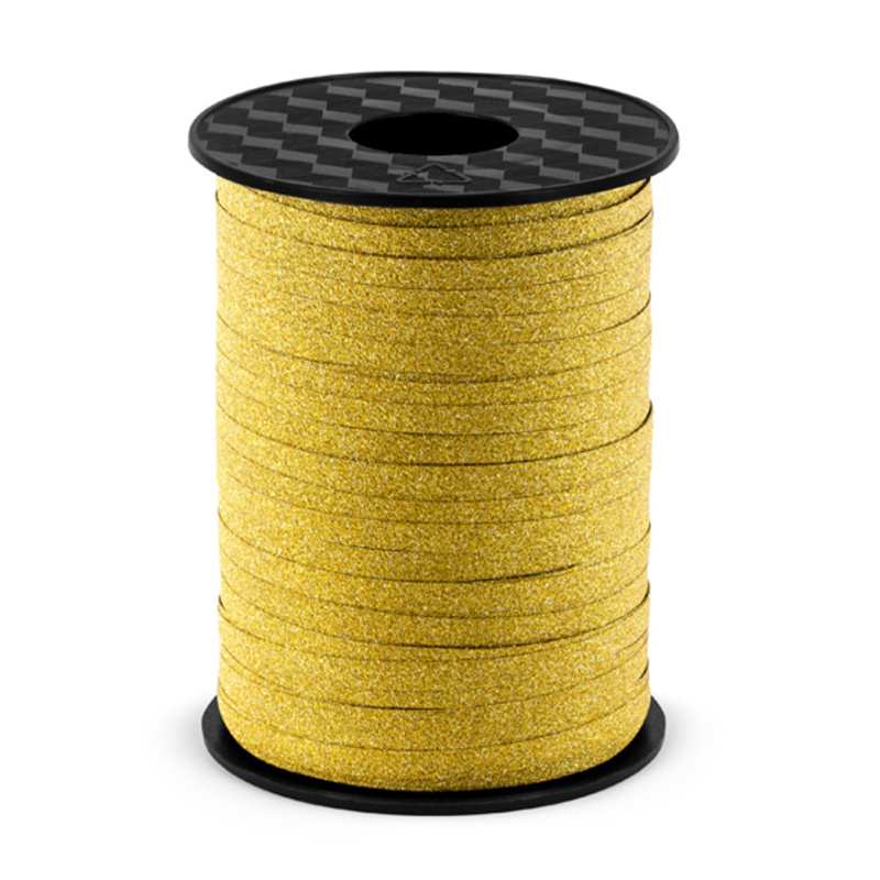 Presentsnöre Guld Glitter