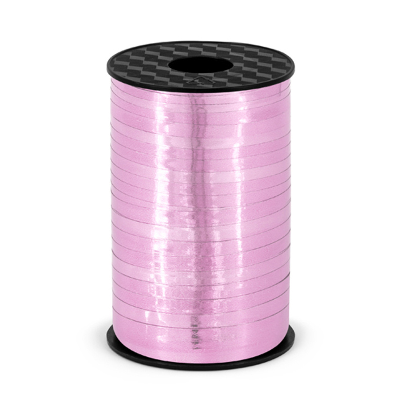 Presentsnöre Ljusrosa Metallic