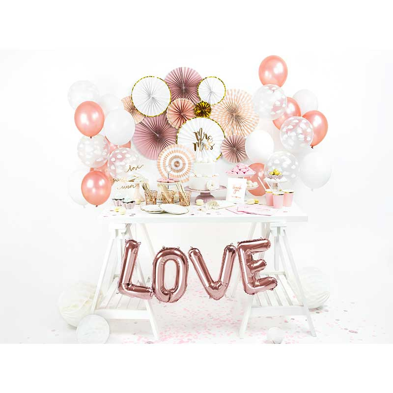 Dekorationrosetter Guld & Vit