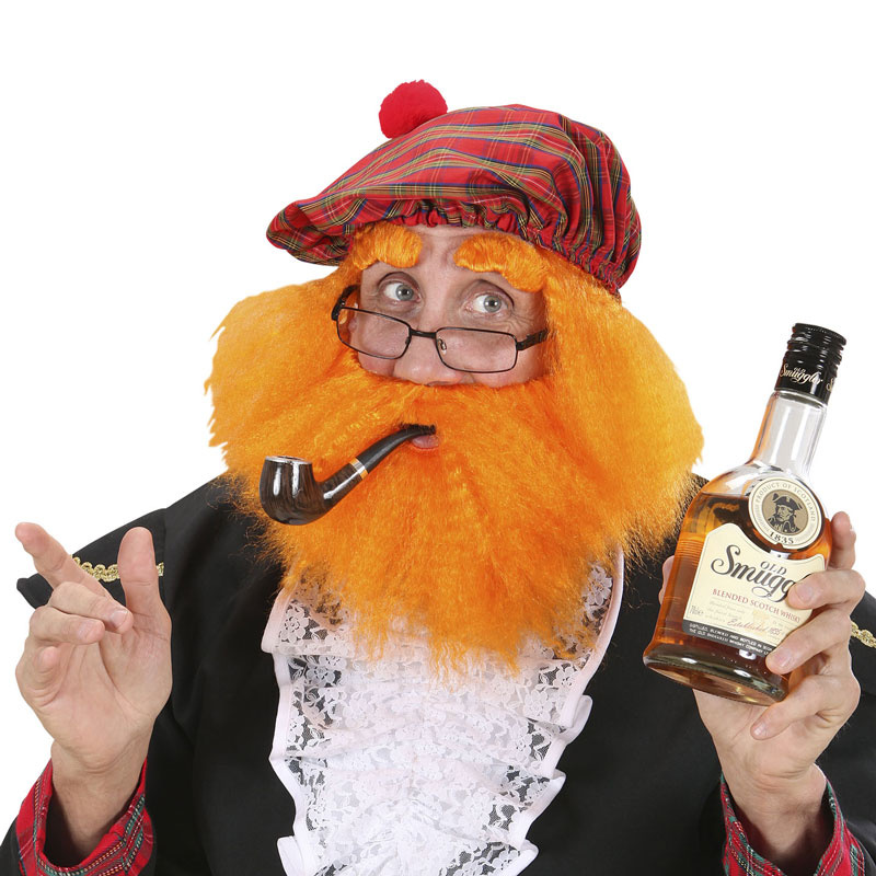 Peruk, Skägg, mössa