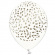Ballong Transparent Golden Dots  Ballong Transparent Golden Dots