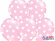 Ballonger Rosa med vita Prickar Ballonger Rosa med vita Prickar