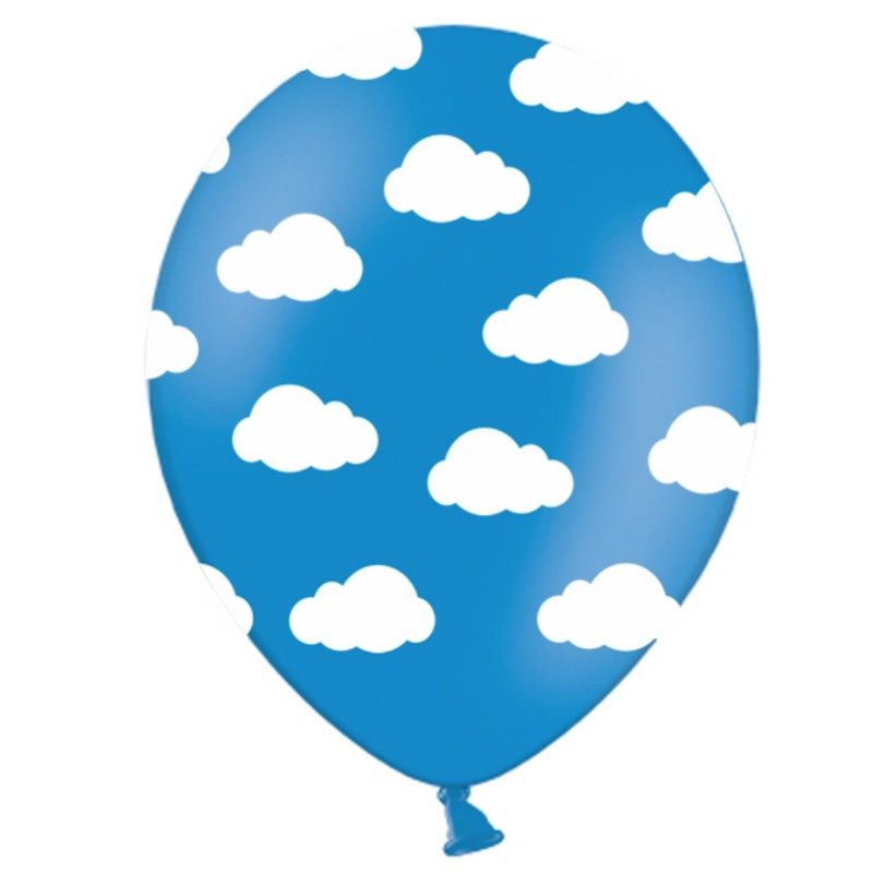 Ballonger Blå Moln 