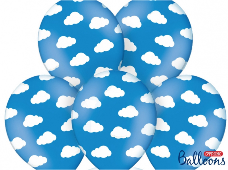 Ballonger Blå Moln 