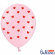 Ballonger Rosa med hjärtan Ballonger Rosa med hjärtan