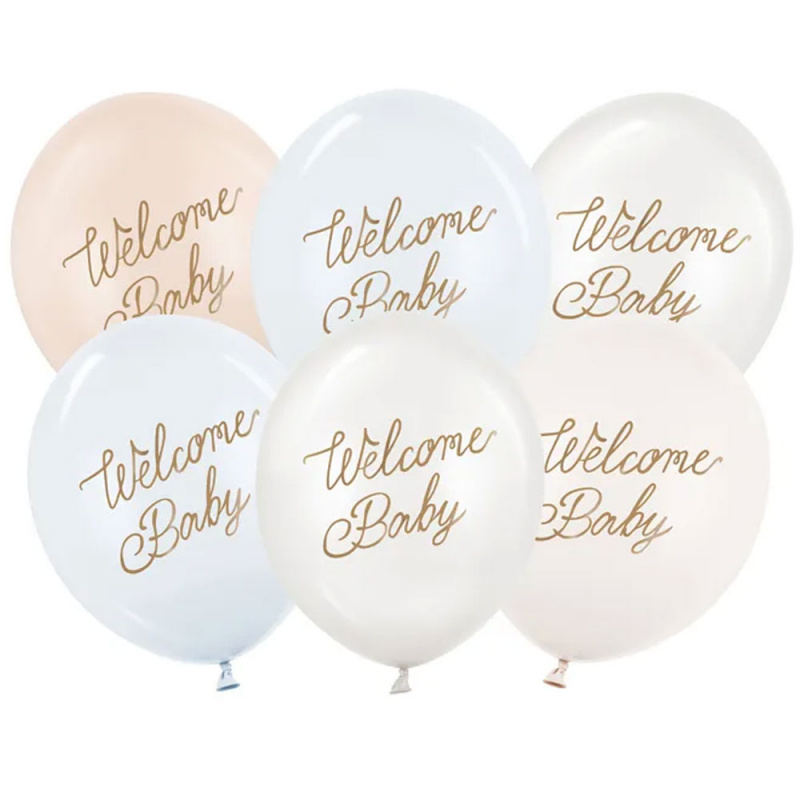 Ballonger Welcome Baby Blå