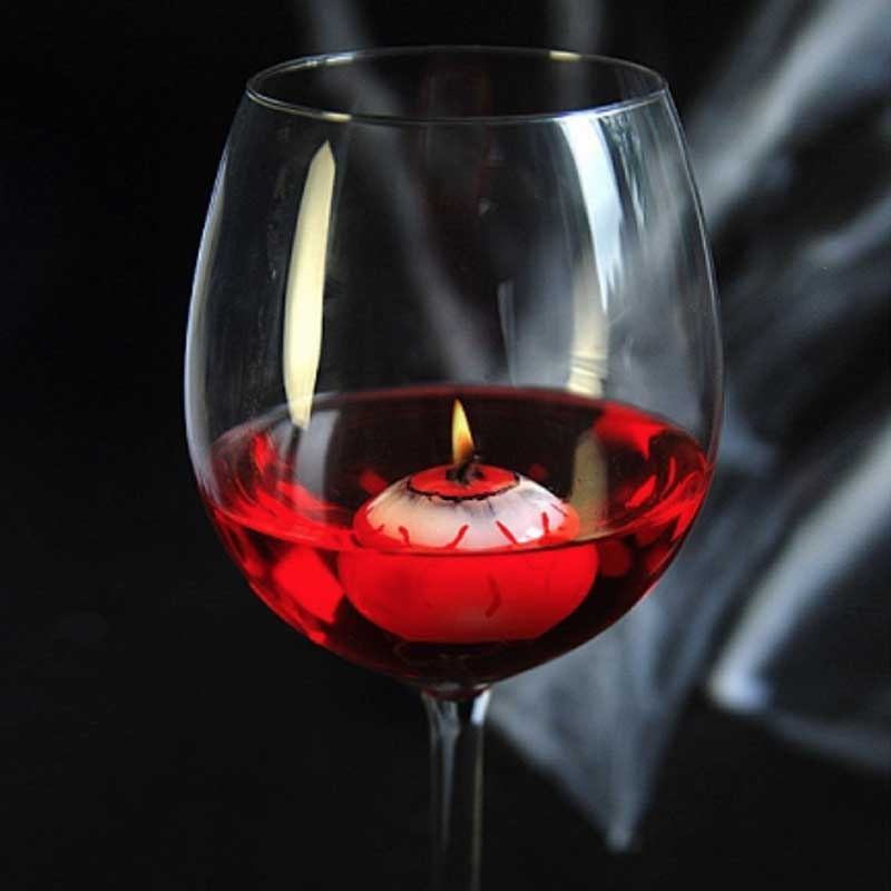 Värmeljus flytande ögon