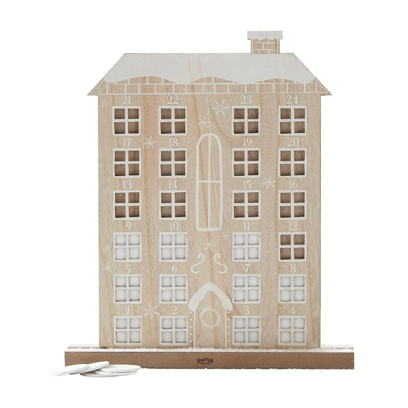 Adventskalender Trähus