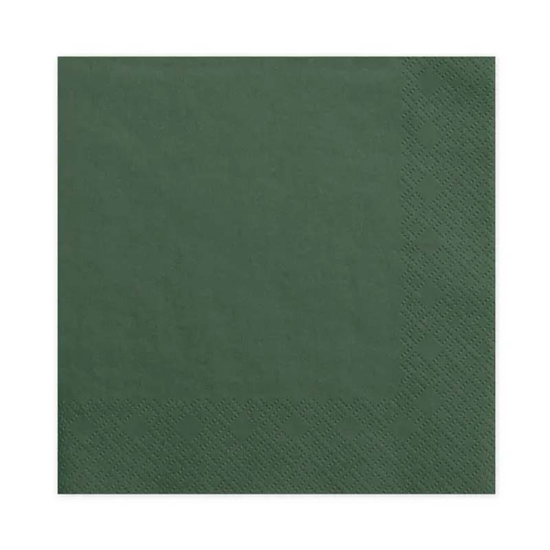 Servetter Mörkgröna