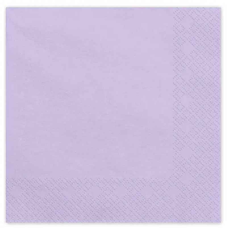 Servetter lila 20-pack