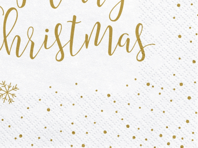 Servetter Merry Christmas