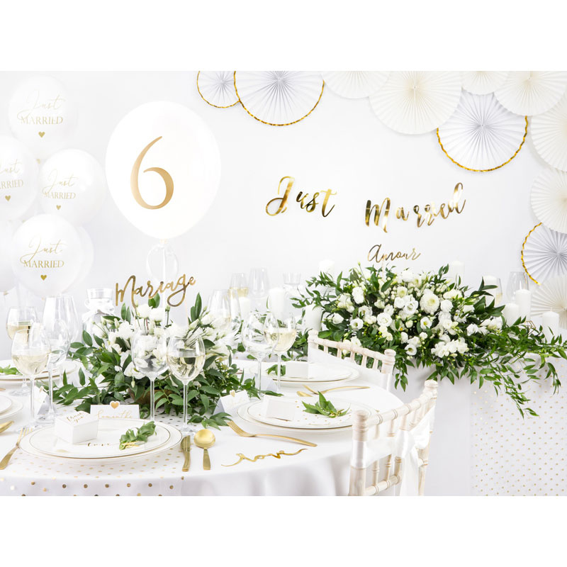 Servetter Hjärtan Guld 