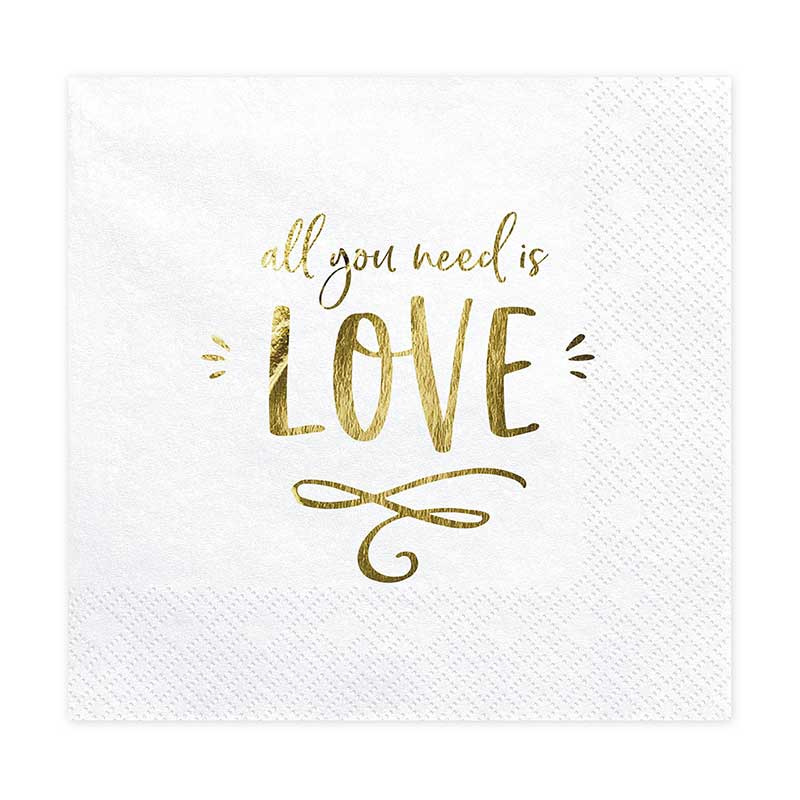 Servetter All you need is love