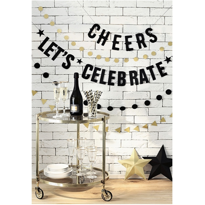 Papperssugrör Svart