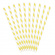 Papperssugrör Gul Papperssugrör Gul