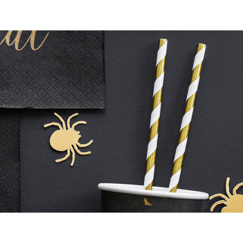 Sugrör Guld 10-pack