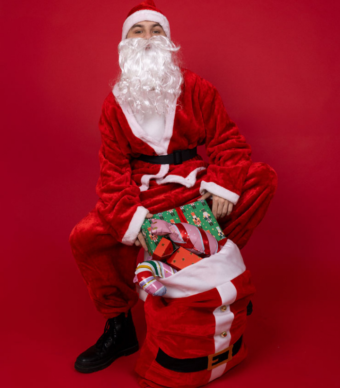 Tomte dräkt 170-190 cm