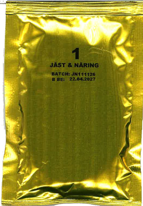 Vinjäst stark med näring