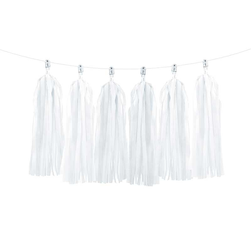 Tassels Vit