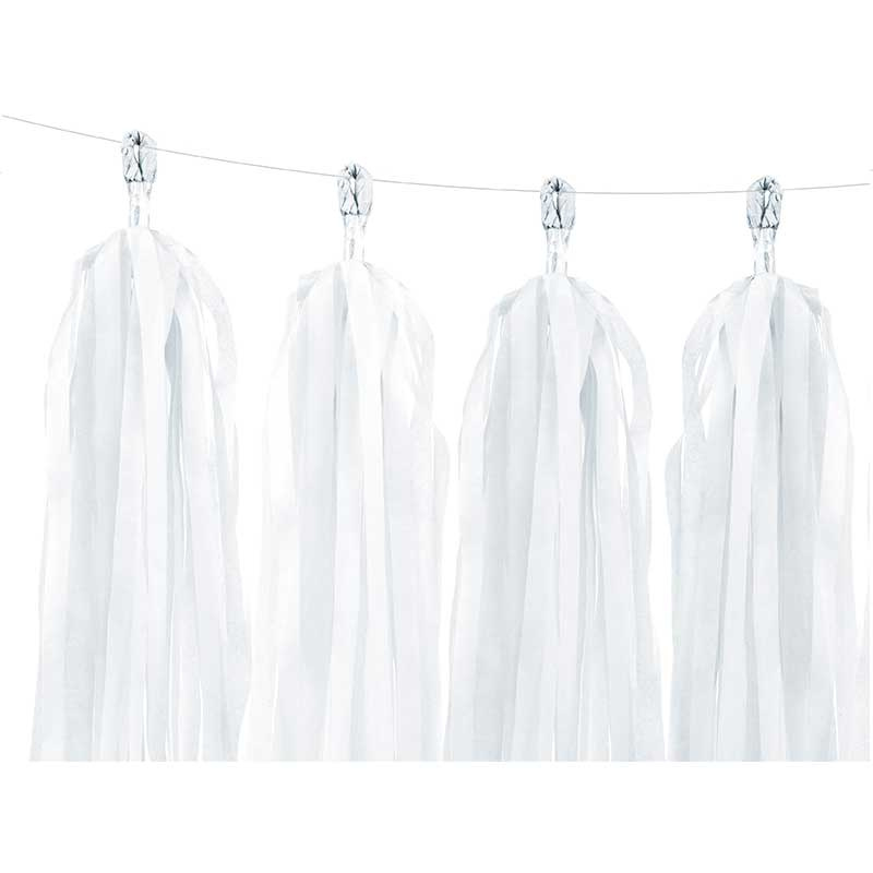 Tassels Vit