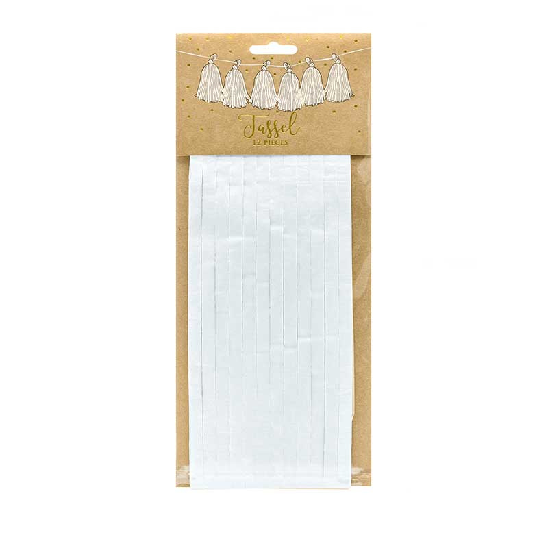 Tassels Vit