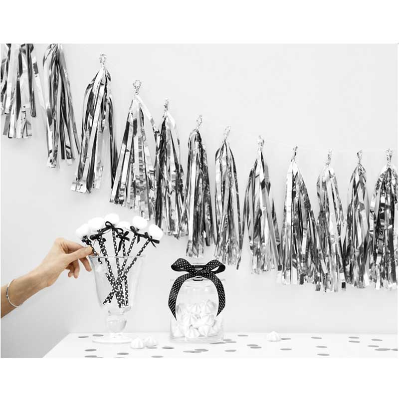 Girlang Tassels Silver