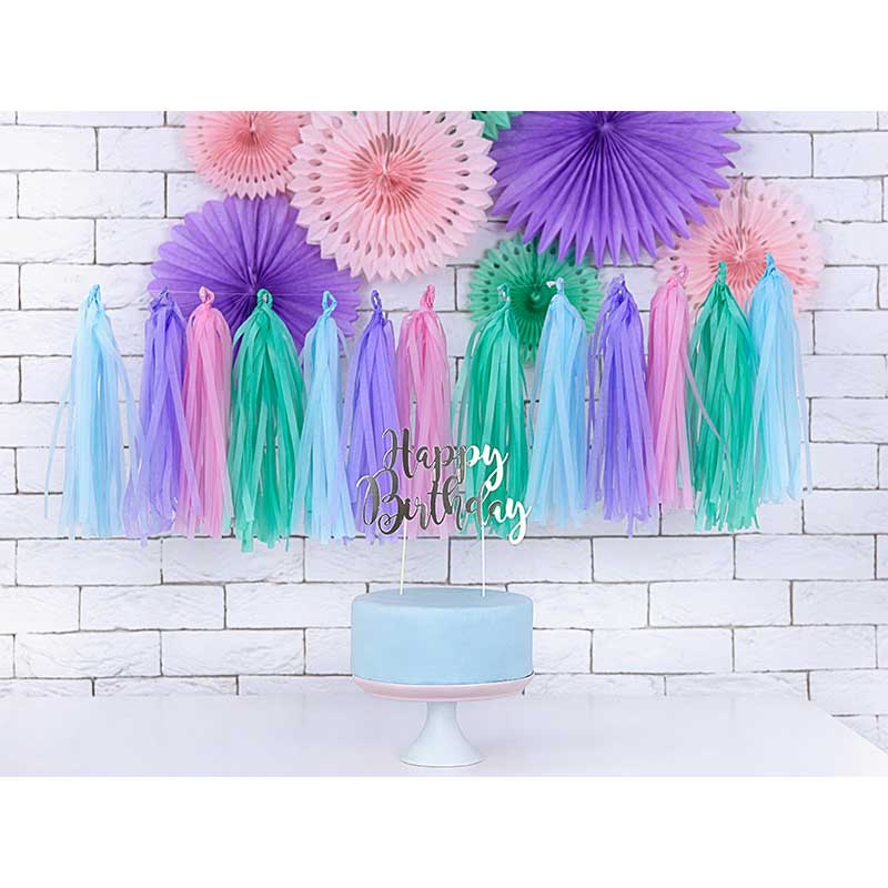 Girlang Tassel Pastell