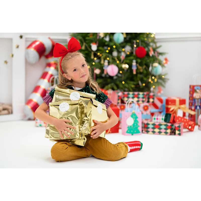 Presentpåsar Guld Liten