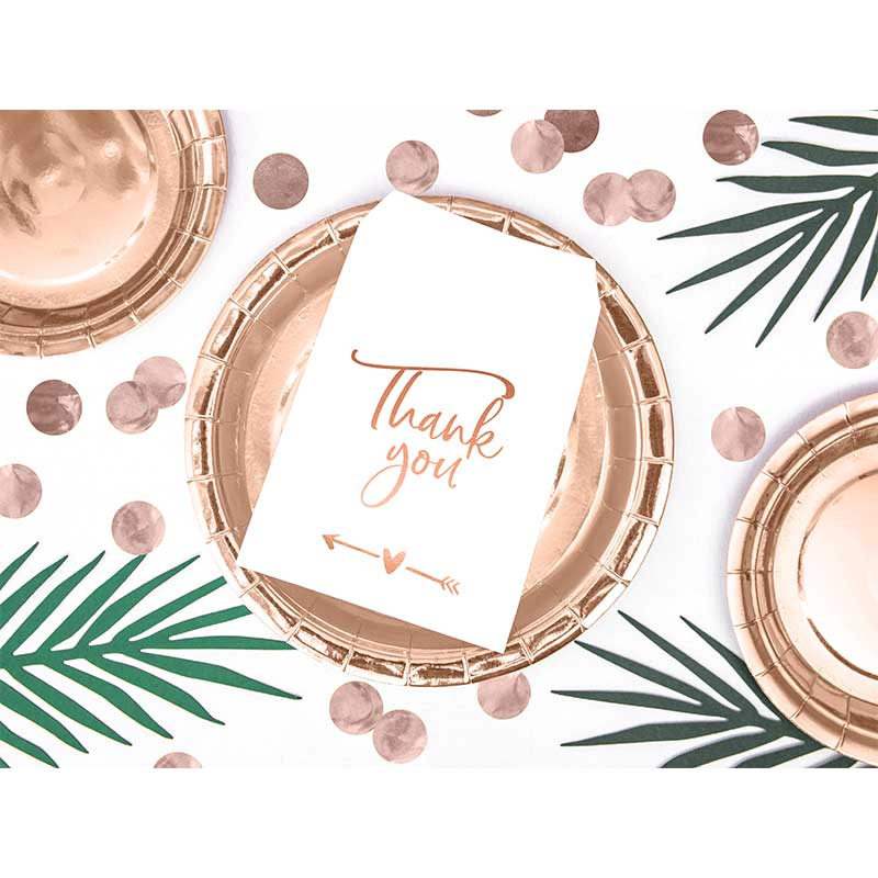 Presentpåse Roséguld