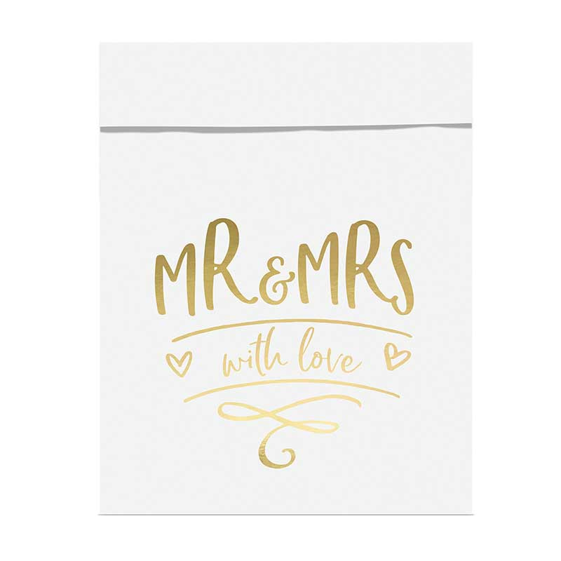 Presentpåsar White & Gold