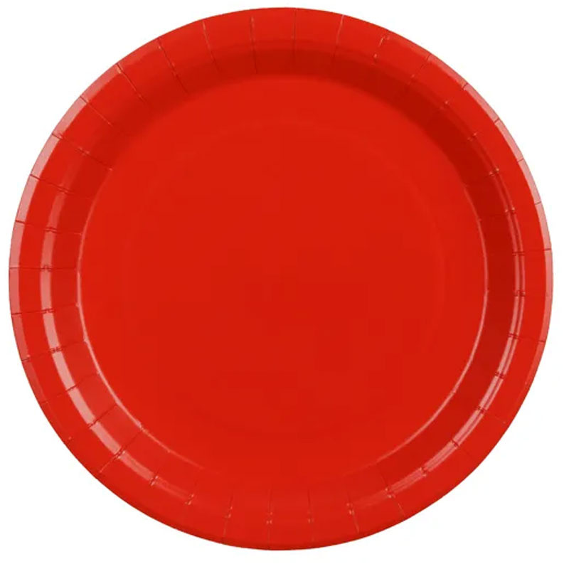 Tallrikar röda 6-pack