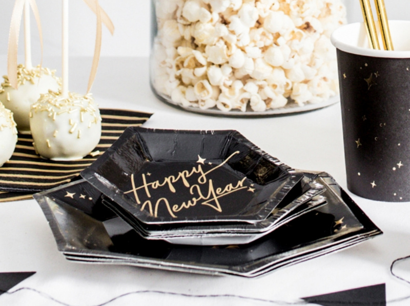 Tallrik Mini Happy New Year