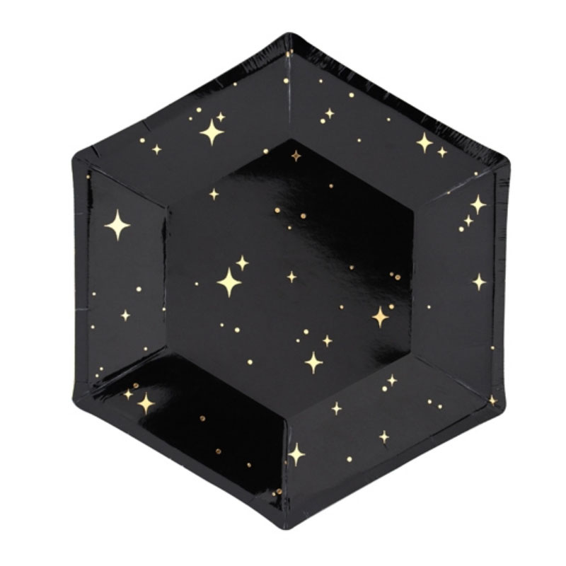 Tallrikar Guld Stjärnor