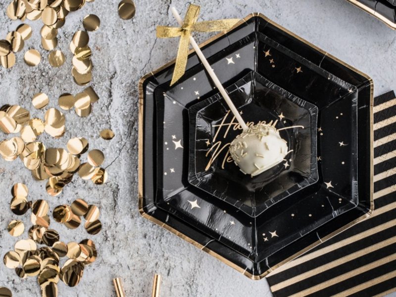 Tallrikar Guld Stjärnor