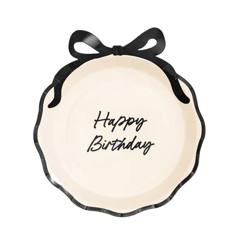 Tallrik Rosett Happy Birthday 