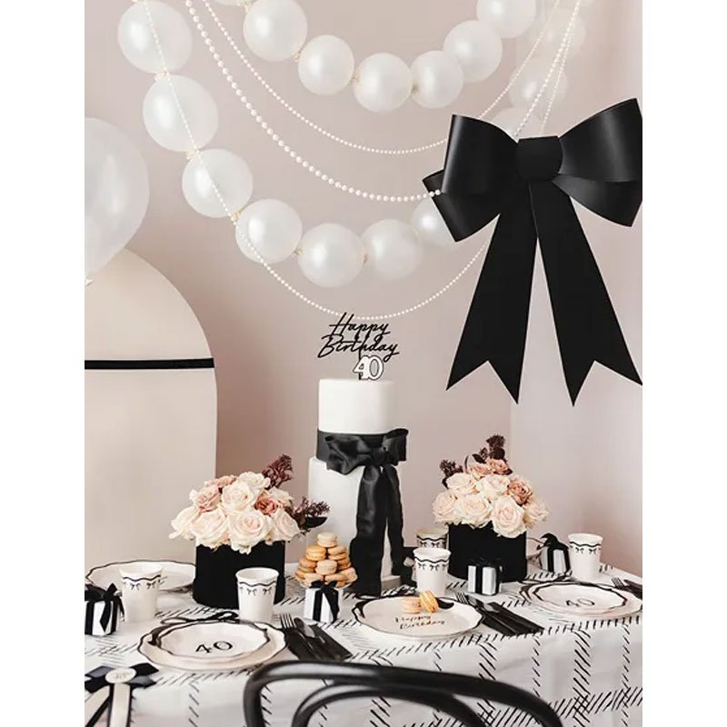 Tallrik Rosett Happy Birthday 