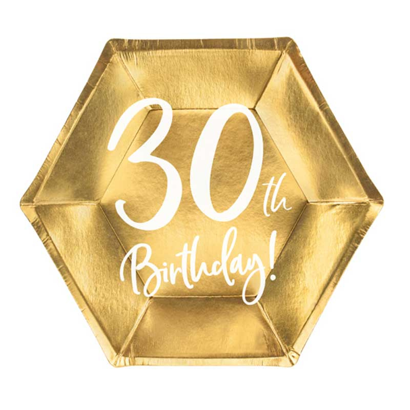 Tallrikar Guld 30 år