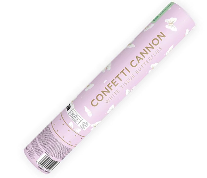 Konfettibomb Fjärilar Nedbrytbar 40cm