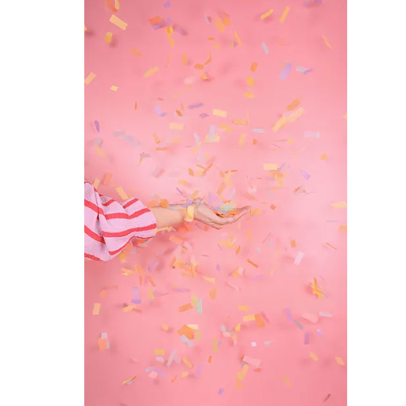 Konfettikanon Färgglad 20cm