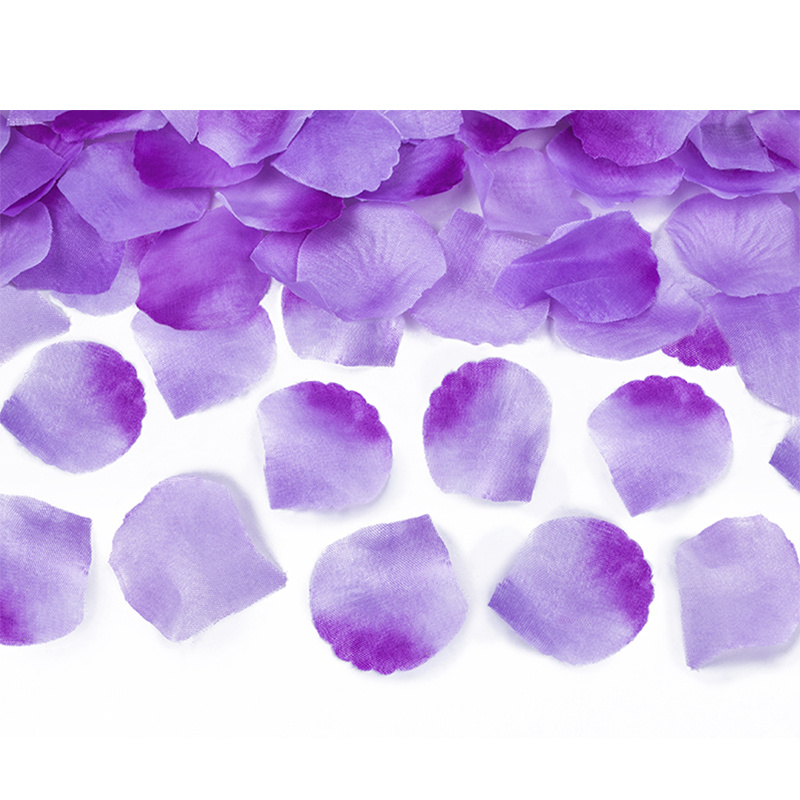 Konfettikanon Rosenblad Lila