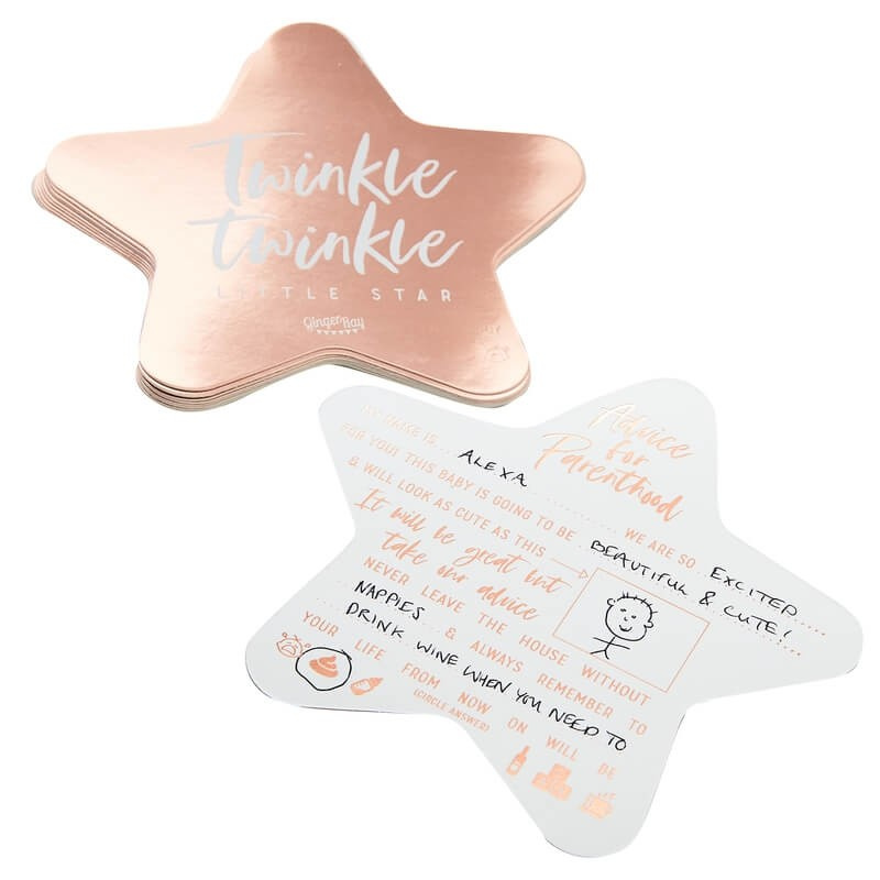 Advicecard Babyshower Rosé