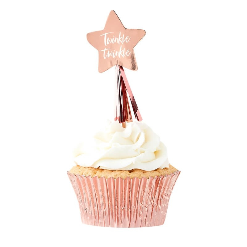 Cupcake toppers Twinkle Twinkle