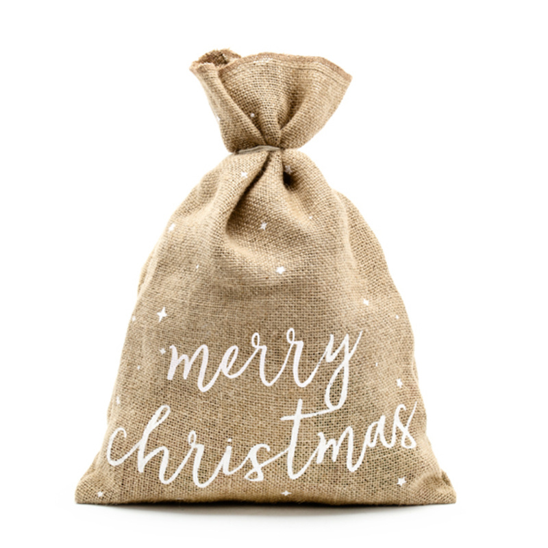 Jutesäck Merry Christmas